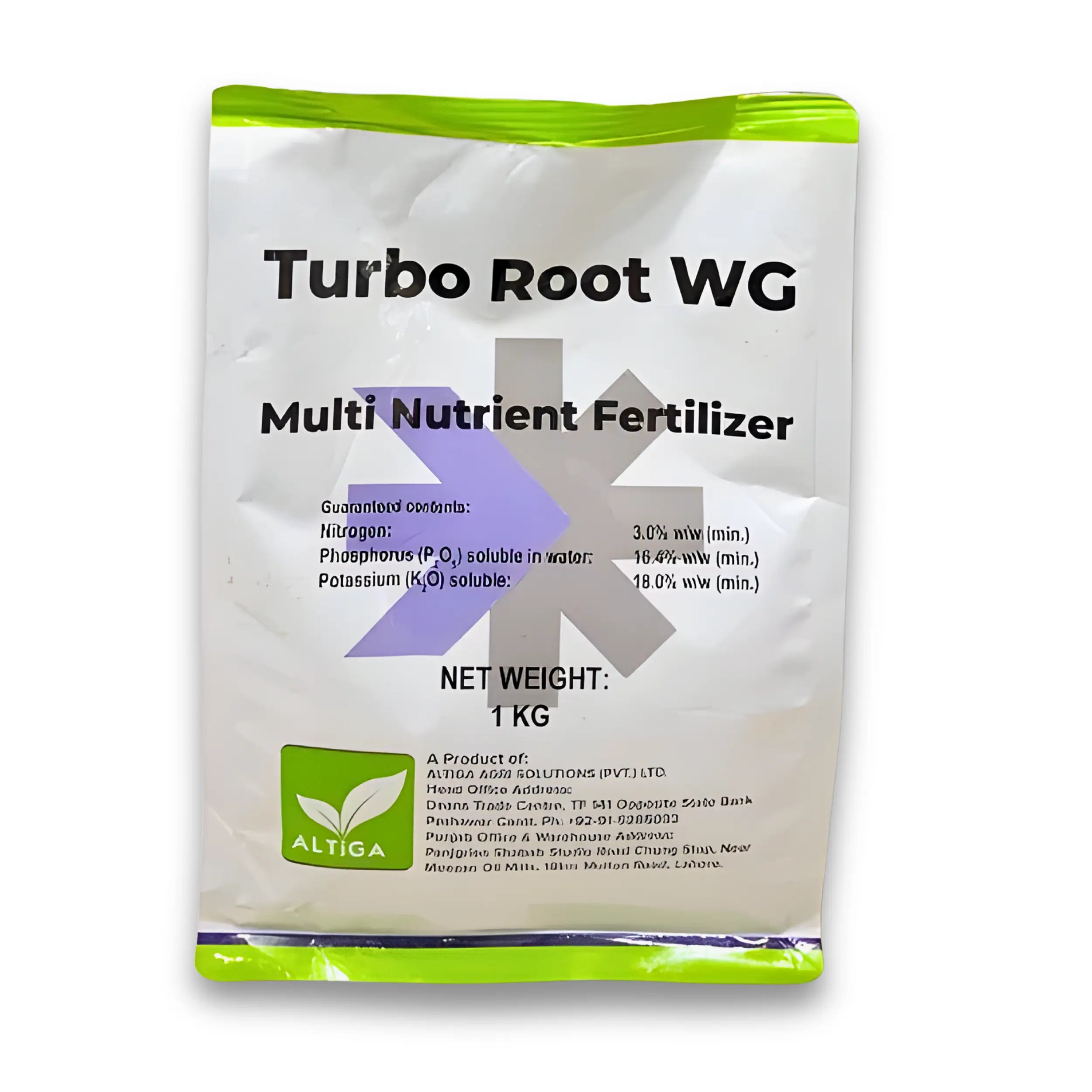 Turbo Root WG 1kg – Premium Root Growth Booster by Altiga Agri Solutions