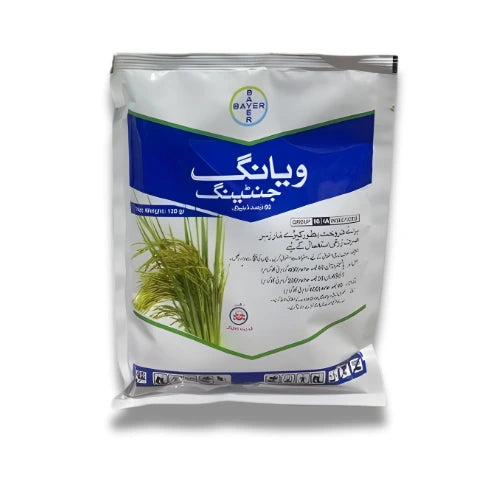 Veyong Jinteng 60WG Insecticide 120g | Pymetrozine + Dinotefuran | Bayer Crop Science Pest Control for Aphids, Jassids & Hoppers