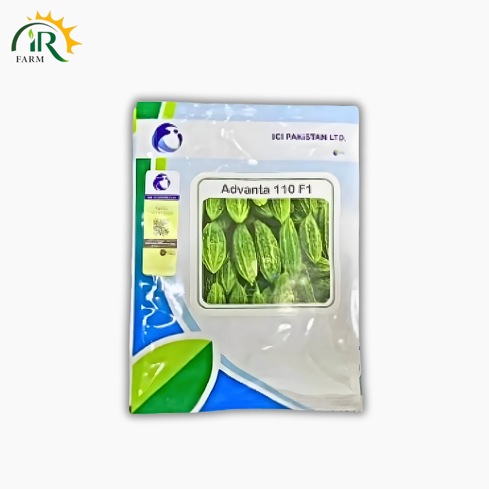 Advanta 110 F1 Hybrid Karela Seeds – Bitter Gourd 50gm | High Yield | Imported ICI Pakistan Seeds