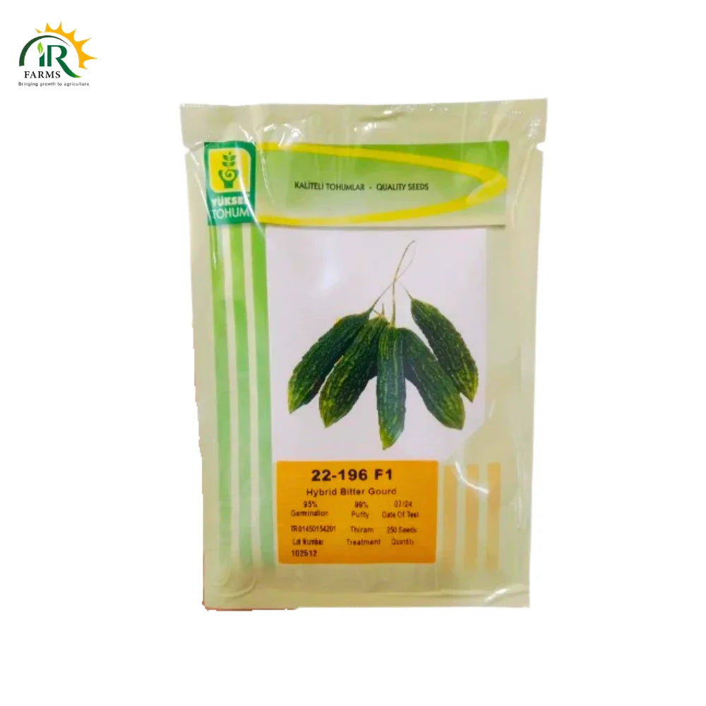 Yuksel 22-196 F1 Hybrid Bitter Gourd Seeds