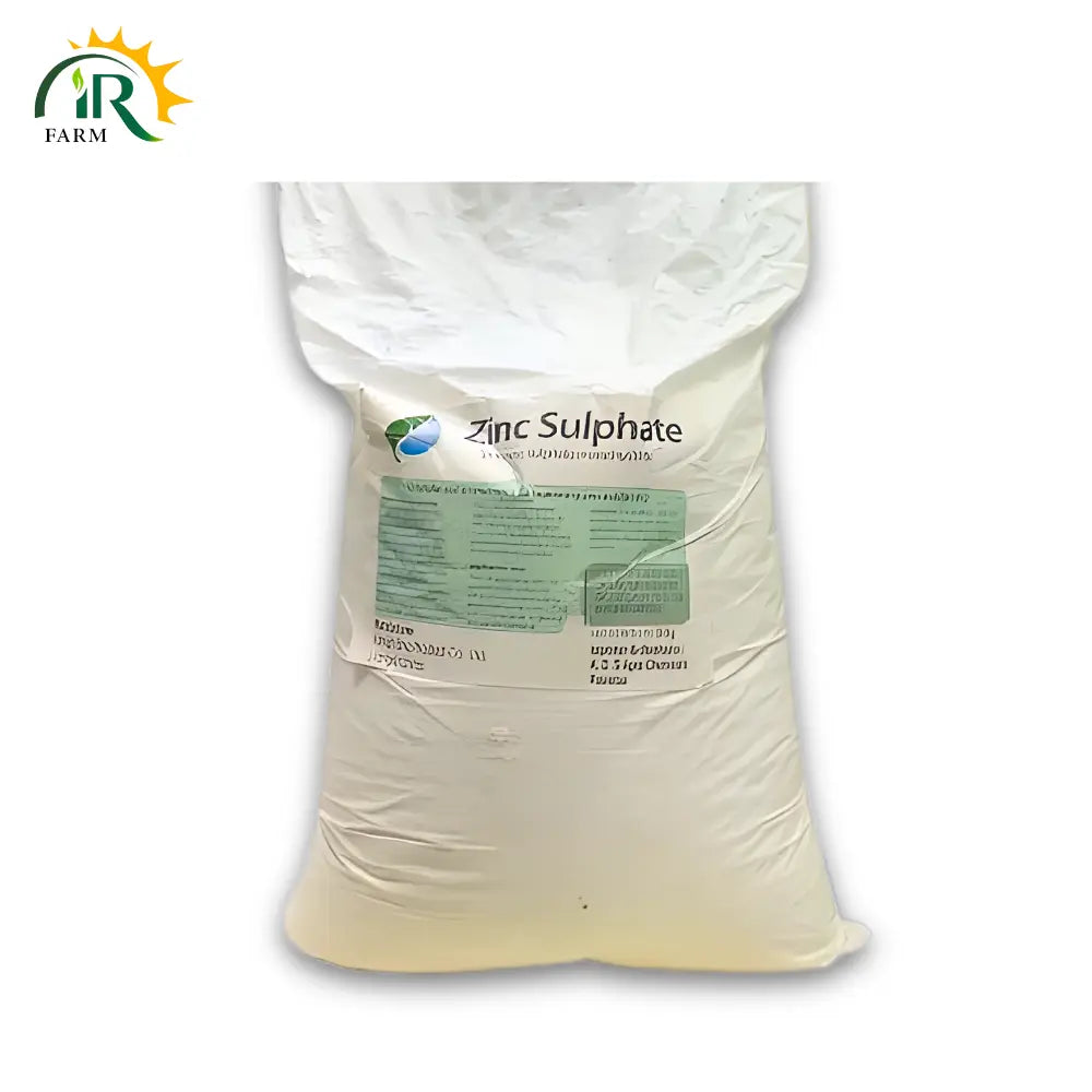 Zinc Sulfate Monohydrate - Zinc Sulfate Monohydrate 25kg for Crop Nutrition and Plant Growth
