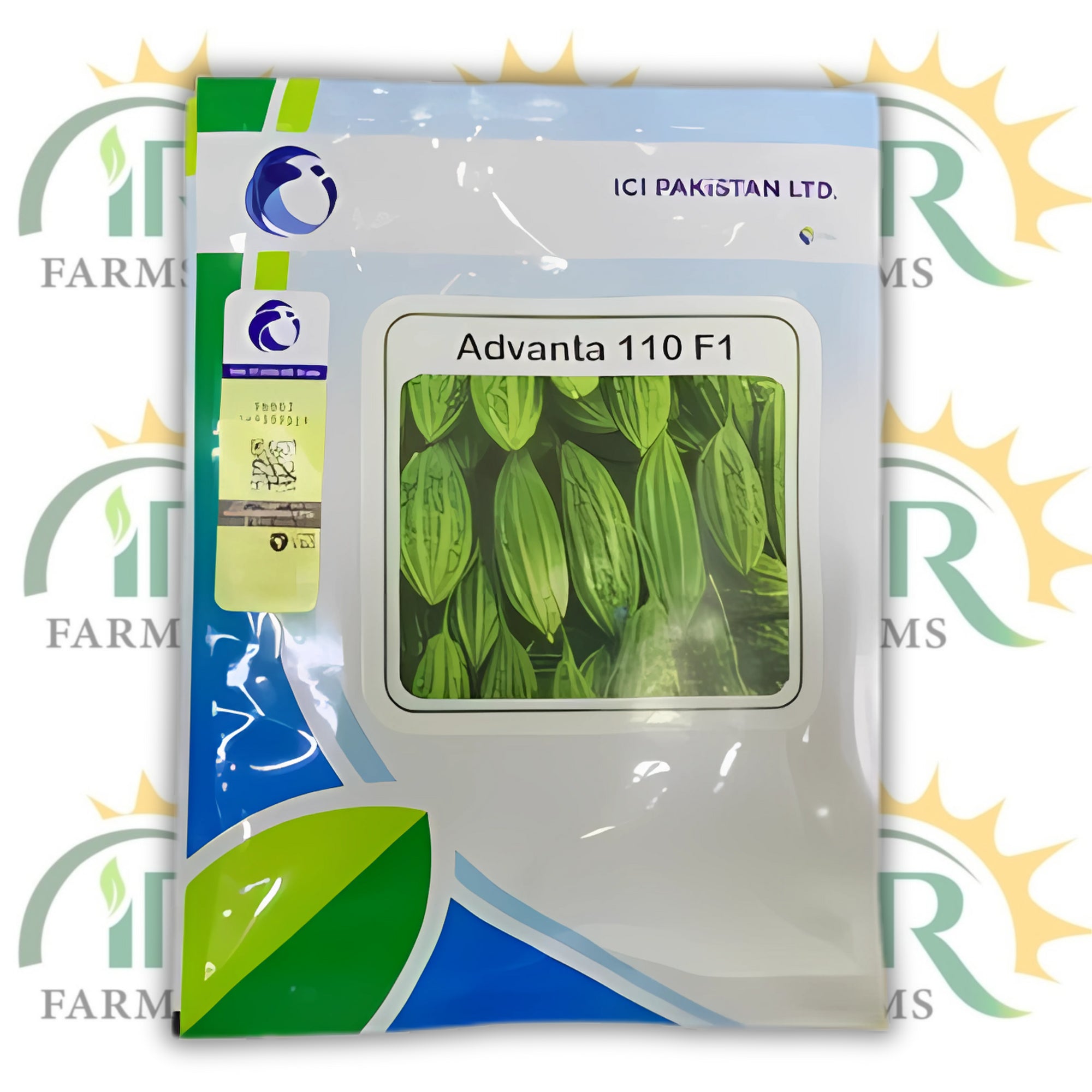 Advanta 110 F1 Hybrid Karela – Bitter Gourd Seeds 50gm | ICI Pakistan | High Yield, Disease Resistant, Tunnel Sowing Hybrid