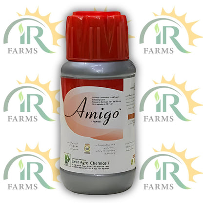 Amigo 1.9EC Emamectin Benzoate 200ML – Swat Agro Insecticide for Caterpillar & Larvae Control