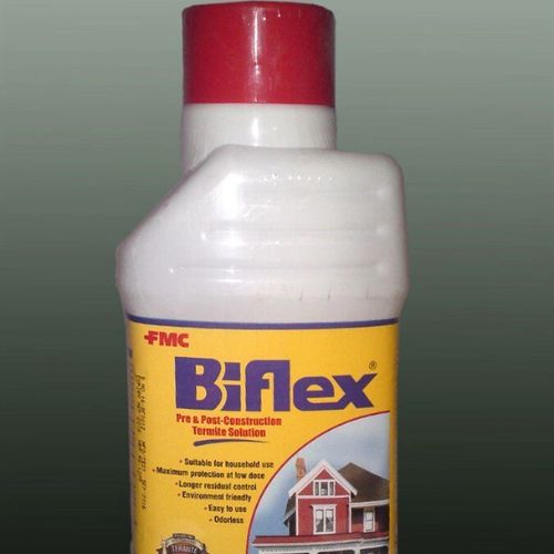A bottle of Biflex fluid for sale