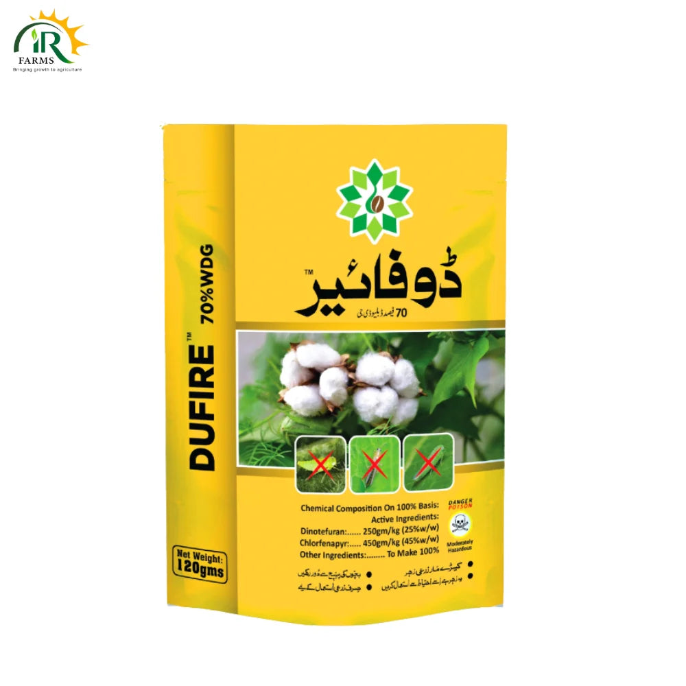 Dufire 70WDG – 120g Advanced Systemic Insecticide by Tara Group for Thrips and other Sucking Pest Control