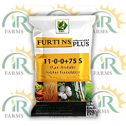 Furti Ns Plus 10kg 11 0 0 + 75s Swat Agro Chemicals Plant Available Sulphur Formulation Shell Proprietary Thiogro Technology Furtins Elemental sulphur with Nitrogen Thio Urea Thiourea