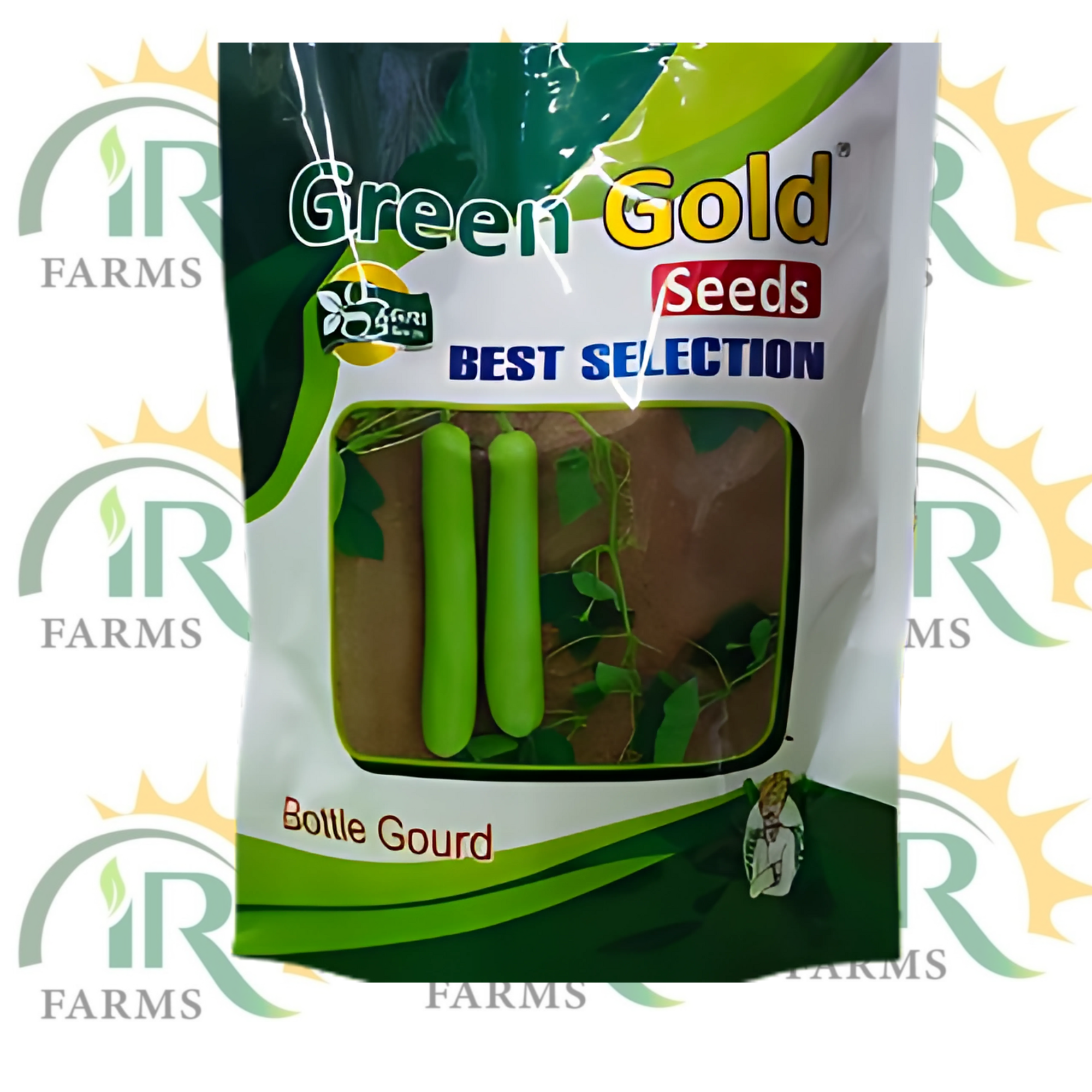 Bottle Gourd Best Selection 100gm – Long Calabash Hybrid Seed | AgriTeck