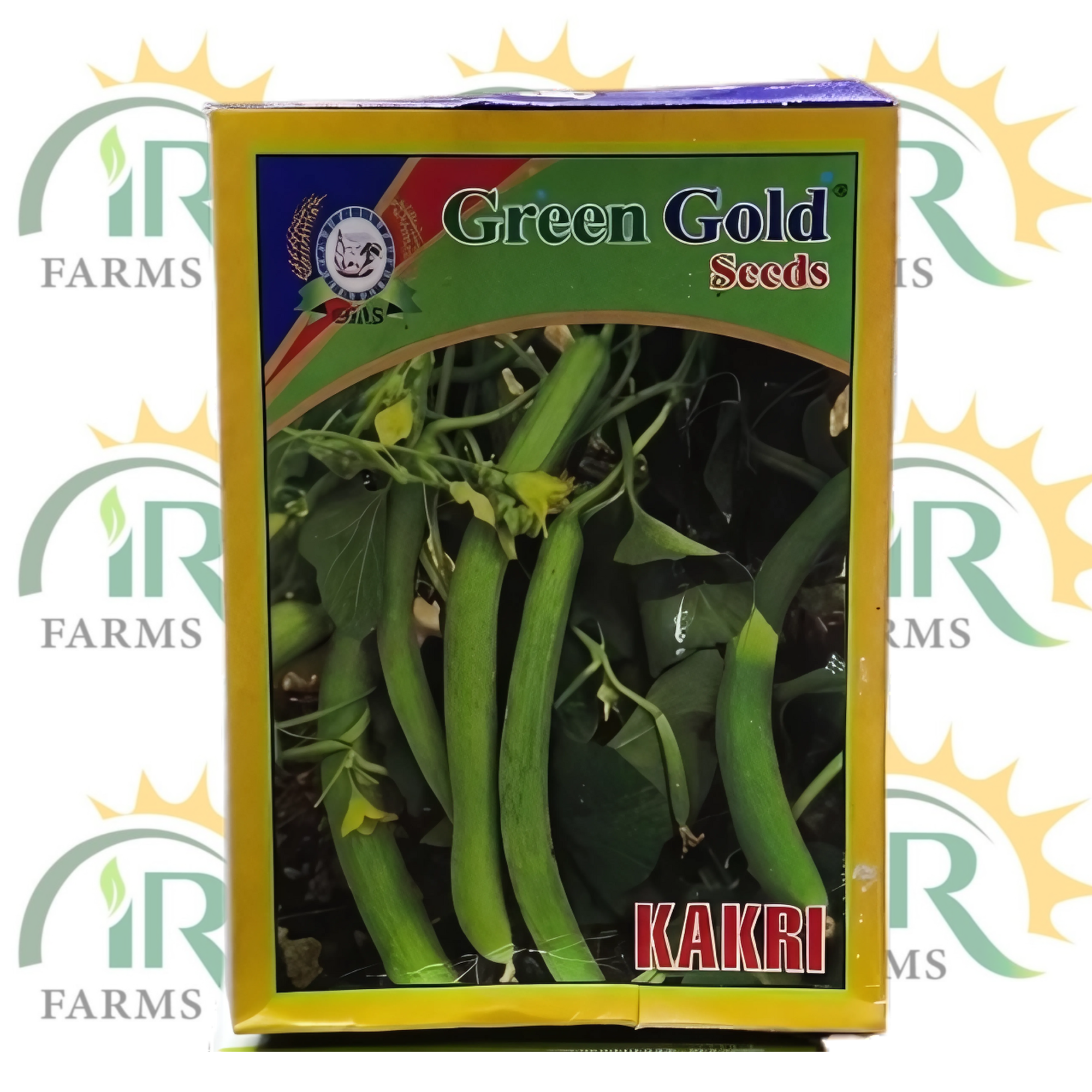 Green Gold Kakri Hybrid Seeds – 100g Pack | High-Yield Variety
