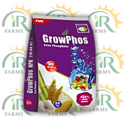 Growphos 25kg Fmc کھاد 18 : 44 : 0 یوریا فاسفیٹ Grow Phos Ph &lt; 4 ایف ایم سی گروفوس