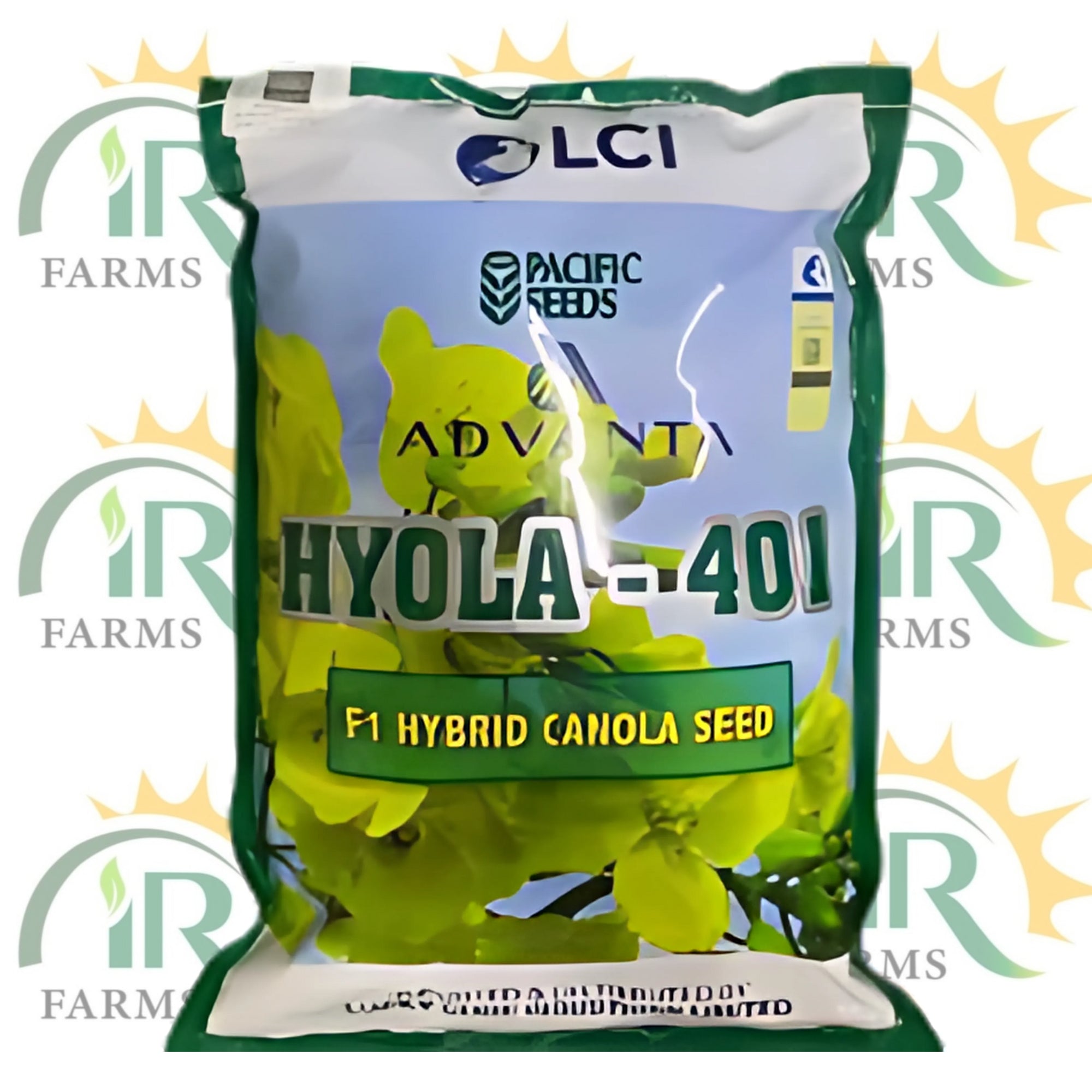 Hyola-401 1kg – F1 Hybrid Canola Seed by ICI | High-Yield Double Zero Canola (LCI Pakistan)