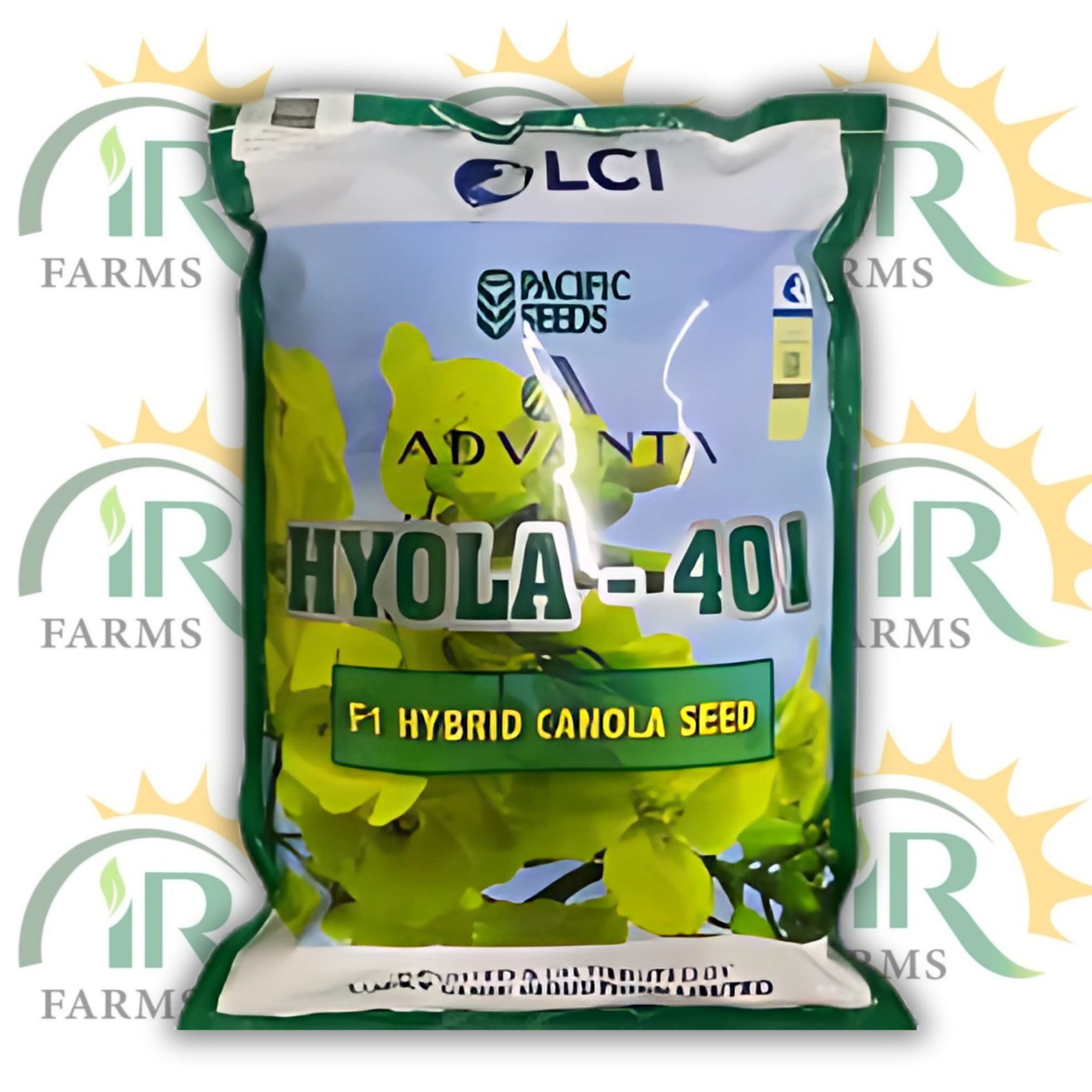 Hyola-401 2kg – F1 Hybrid Canola Seed by ICI | High Oil Yield Double Zero Canola (LCI Pakistan)