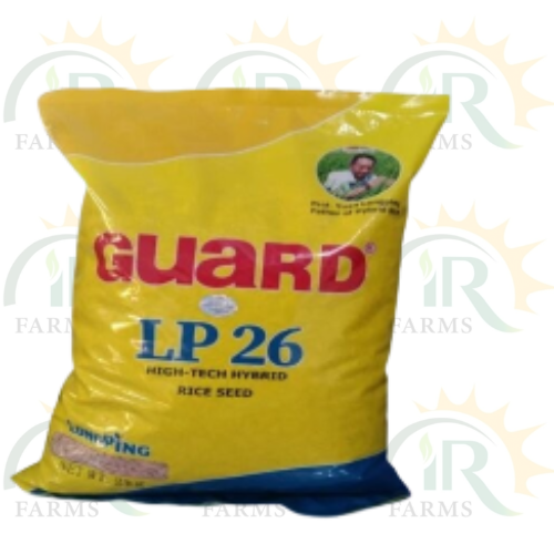 Lp 26 Hybrid Rice Seed 2kg Gaurd Rice Company High Tech Hybrid Rice Seed Father Of Hybrid Rice Long ping Paddy Seed IR Farm