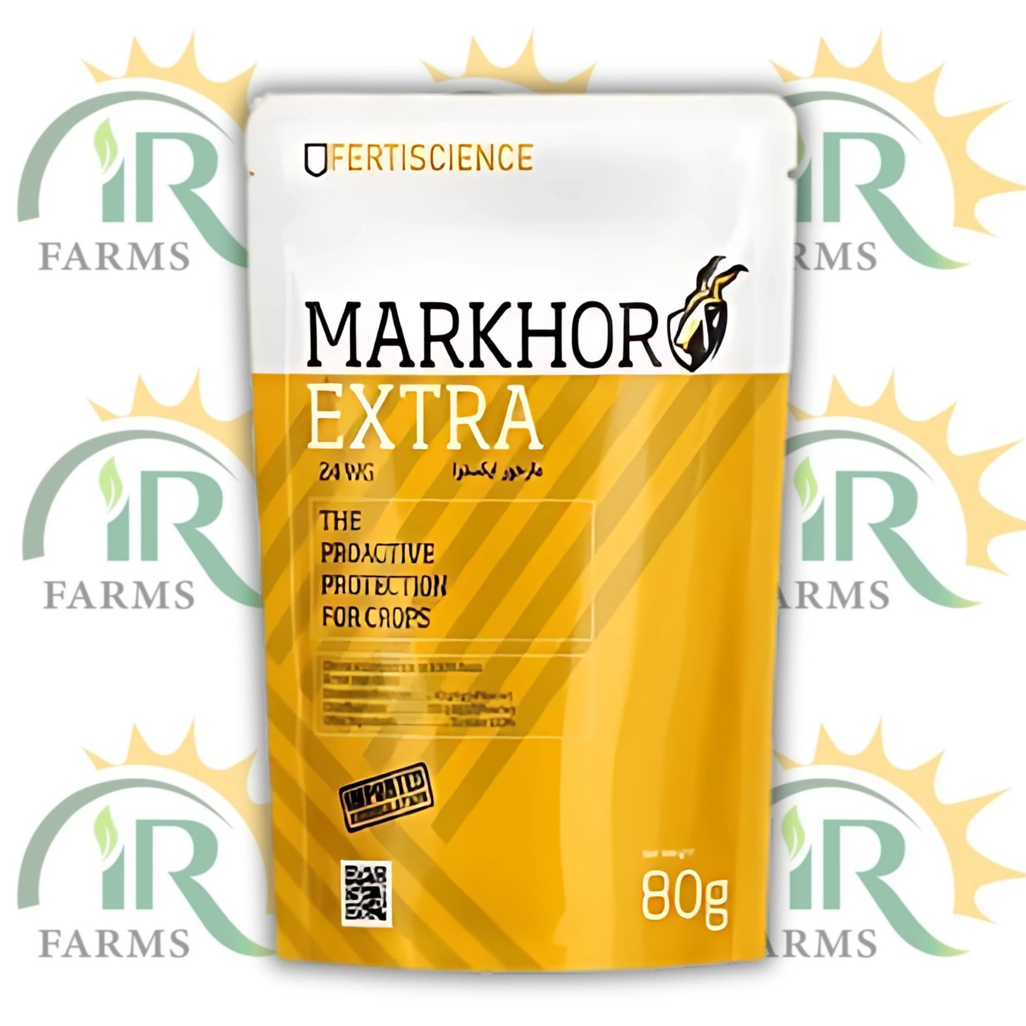 Markhor Extra 24WG – 80GM | Dual Action Insecticide for Armyworm & Lepidoptera | Fertiscience Pakistan