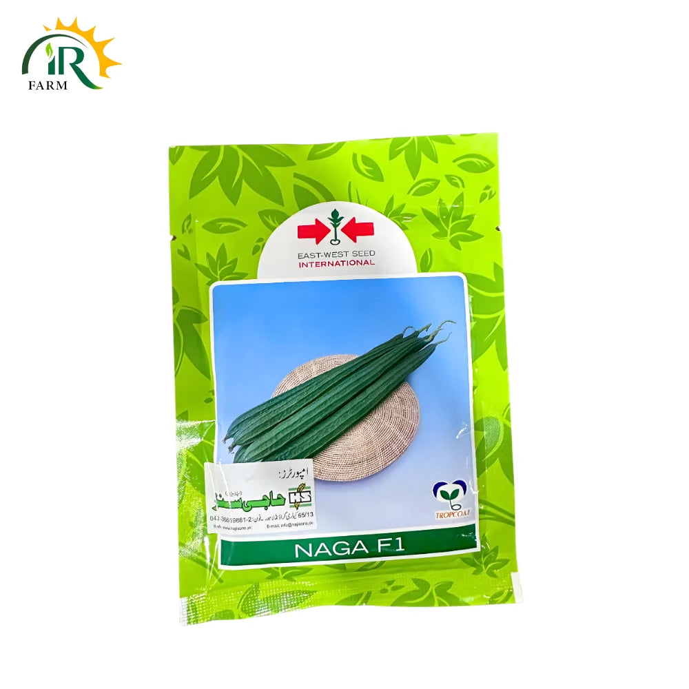 Naga F1 Ridge Gourd (Turai) Seeds 50gm - East-West Seed International Vegetable Seeds High Yielding Imported Tori Seed