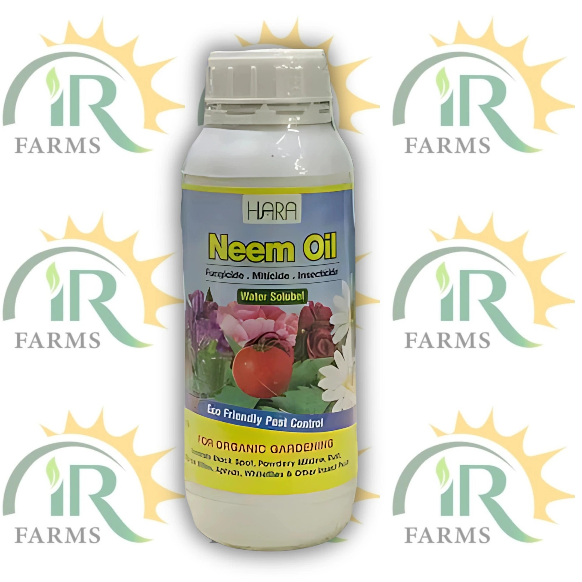 Neem Oil Extract 500ml – Natural Insecticide, Fungicide & Miticide for Gardens | HARA ORGANIC