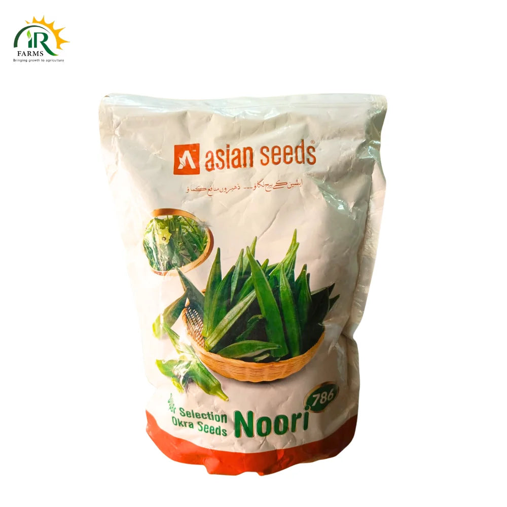 Noori 786 Okra (Bhindi) Seed - The Professional Farmer's Choice for Maximum Yield and Heat Resistance