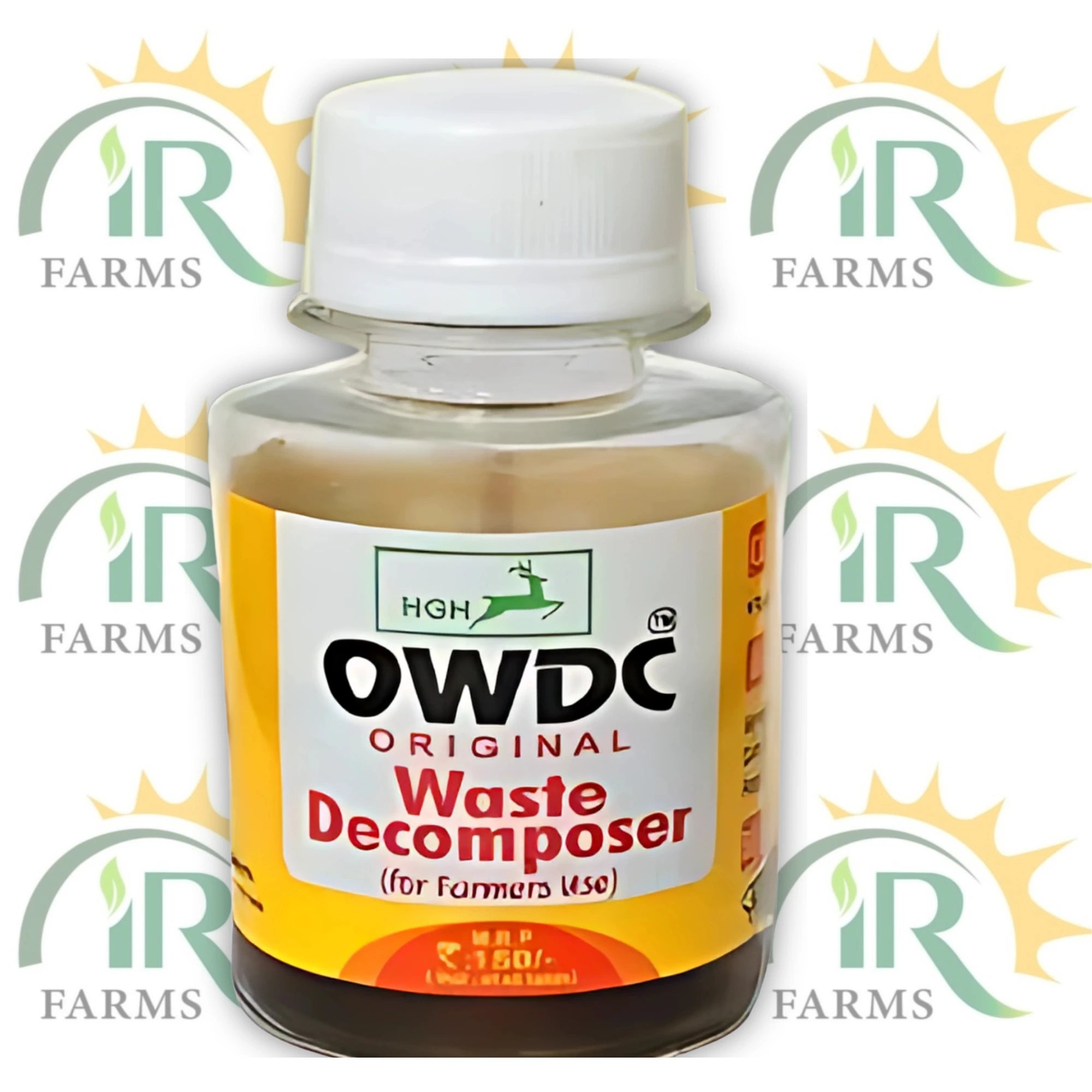 Organic Waste Decomposer 50GM – OWDC Pure Mother Culture by Dr. Krishan Chandra | Organic Farming | Liquid Decomposer