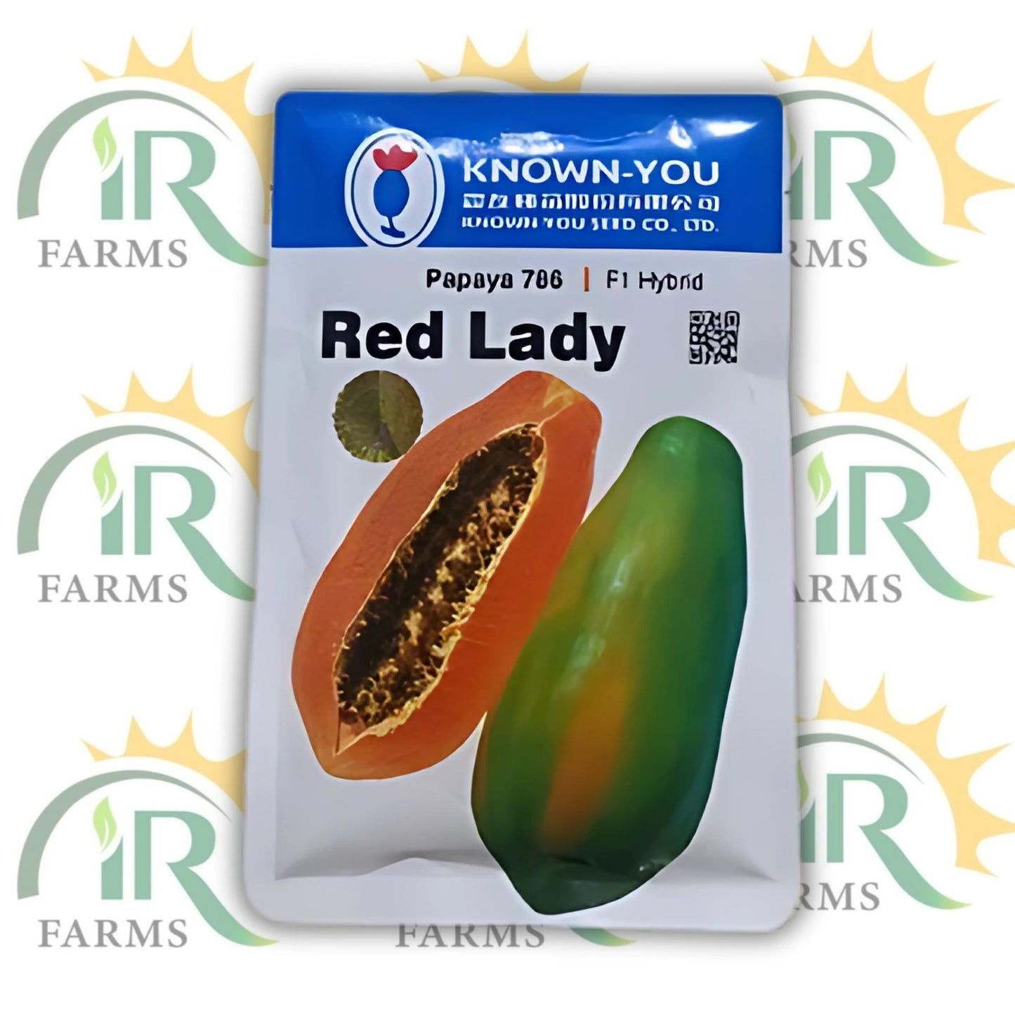 Red Lady Papaya 786 F1 Hybrid Seed 10G Known-You Seed Co Taiwan Botanical name Carica Papaya