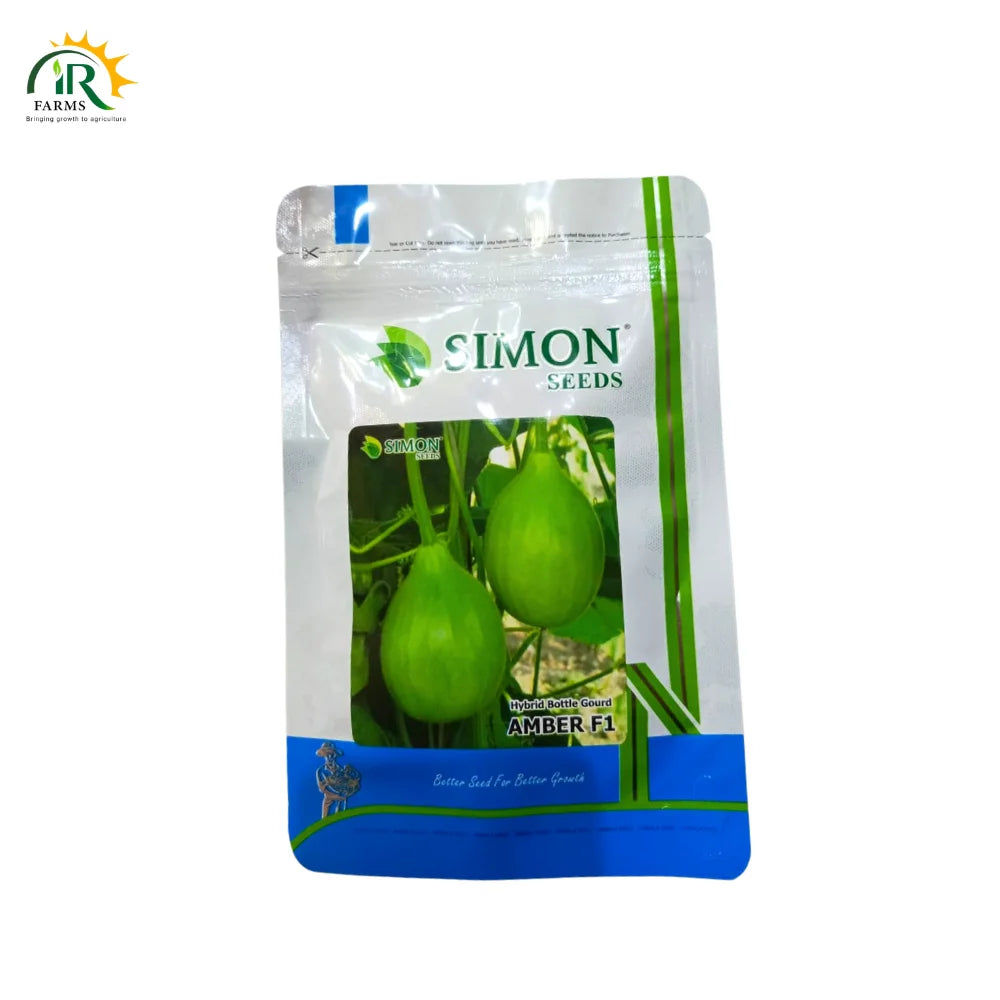 Amber F1 Hybrid Bottle Gourd Seeds