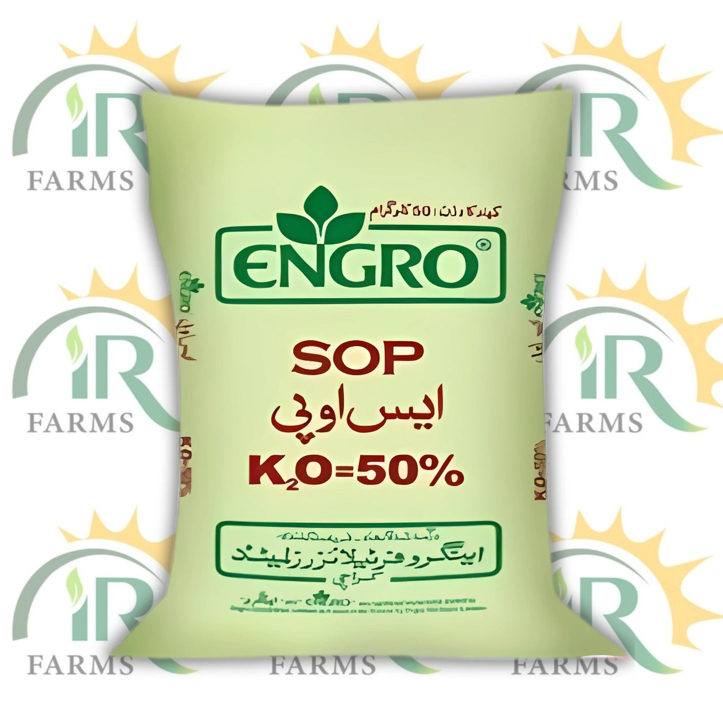 SOP Engro 50KG – Sulfate of Potash Powder | Premium Chloride-Free Potassium Fertilizer for All Crops