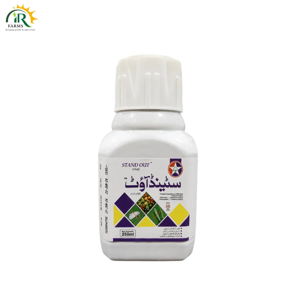 Stand Out 15%SE Insecticide 250ml By Tara Crop Sciences - Systemic & IGR Soluble Emulsion for Whitefly, Jassid, and Aphid Control