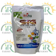 STG Sea Top Gold NPK 8-6-30 | 500gm Water-Soluble Fertilizer | Bio Ag Services Pakistan | High Potash Micronutrient Booster