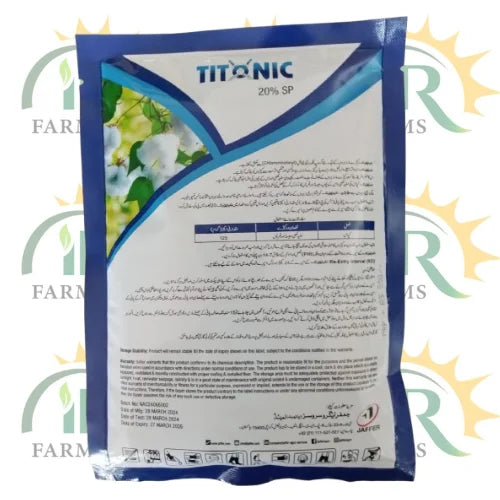 titonic insecticide for white flies and sucking insects